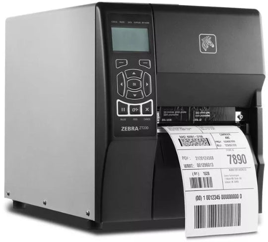 Zebra ZT230 Label Printer Direct Thermal Transfer Printer Wireless Ethernet USB