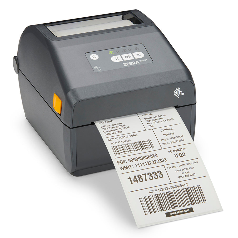 Zebra ZD Series 203 & 300 dpi Desktop Thermal Label Printers, Compact, Flexible Labelling Solutions
