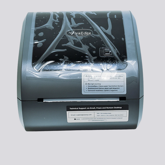 InkEdge Thermal Label Desktop Printer – Bluetooth Mobile Printing for Royal Mail, DPD, Evri, UPS Shipping Labels